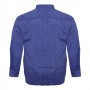 Синя чоловіча сорочка бавовняна великих розмірів BIRINDELLI (ru00534990)