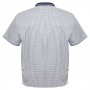 Светлая хлопковая мужская рубашка больших размеров BIRINDELLI (ru00495332)