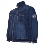 Мужская джинсовая куртка DEKONS для больших людей. Цвет тёмно-синий. (ku00410429)