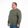 Світшот середньої щільності кольору хакі TURHAN (ba01176892)