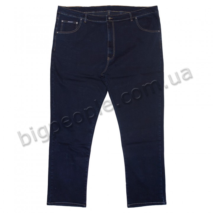 Мужские джинсы DEKONS большого размера. Цвет тёмно-синий. Сезон осень-весна. (DZ00390664)
