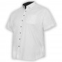 Біла чоловіча сорочка бавовняна великих розмірів BIRINDELLI (ru00509441)