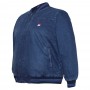 Мужская джинсовая куртка DEKONS для больших людей. Цвет тёмно-синий. (KU00497767)