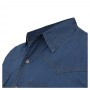 Тёмно-синяя мужская рубашка больших размеров DEKONS (ru05163996)