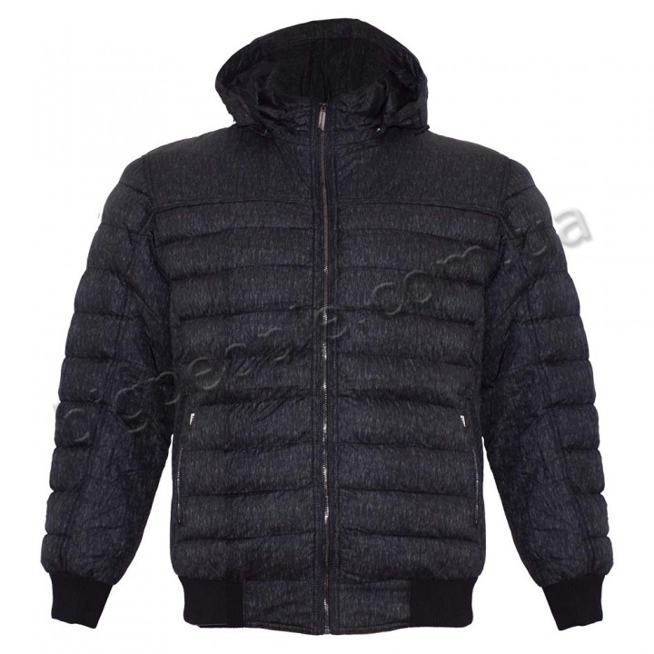 Куртка зимняя мужская DEKONS большого размера. Цвет чёрный. (ku00385563)