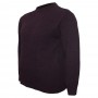 Бордовий светр великих розмірів TURHAN (ba00628549)
