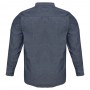 Серая классическая мужская рубашка больших размеров CASTELLI (ru00721996)