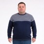 Тёмно-синий джемпер больших размеров TURHAN (ba01164776)