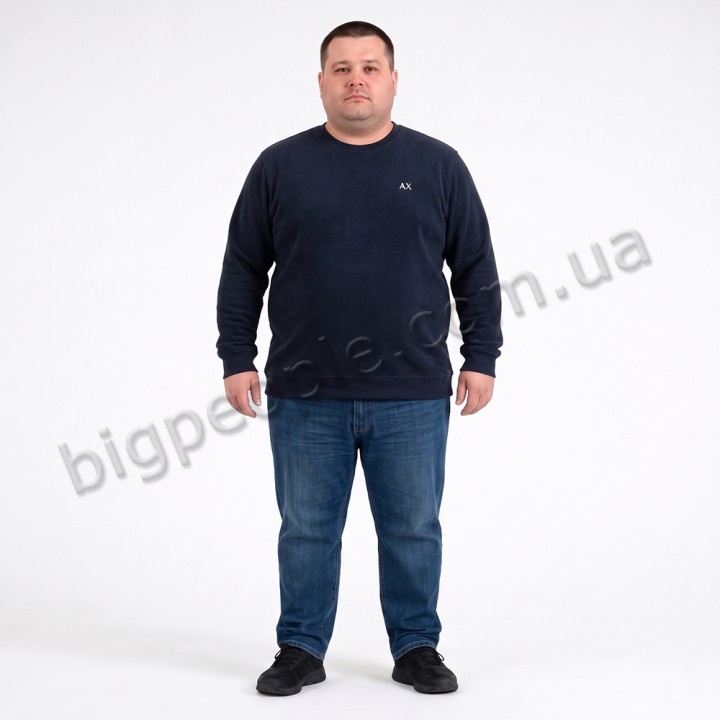 Мужской тёплый свитшот ANNEX цвет тёмно-синий (ba01132768)