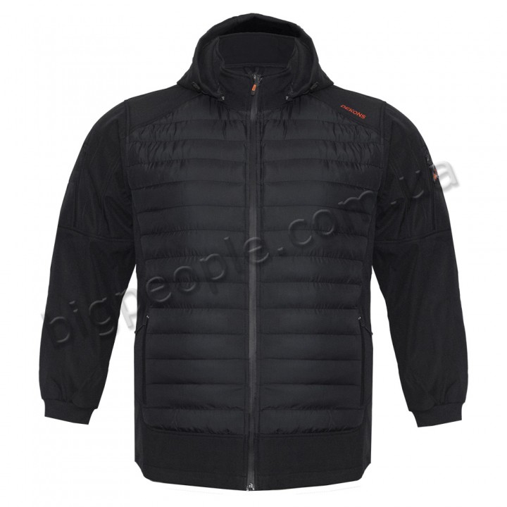 Куртка демисезонная мужская DEKONS. Цвет черный . (ku00526940)