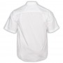 Біла офісна чоловіча сорочка бавовняна великих розмірів OLSER (ru00347676)