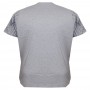 Футболка чоловіча ARMSTRONG великого розміру. Колір сірий. Воріт напівкруглий. (fu01293996)