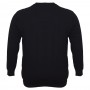 Чорна чоловіча футболка з довгим рукавом ANNEX (fu00828437)