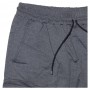 Трикотажные мужские шорты ANNEX большого размера. Цвет серый. Пояс на резинке. (sh00323673)