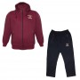 Бордовий теплий спортивний костюм великого розміру OLSER (SK00166002)