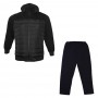Чорний теплий спортивний костюм великого розміру OLSER (SK00148923)