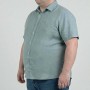 Рубашка мужская зелёная большого размера ANNEX (ru05332769)