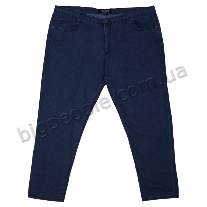 Чоловічі джинси SURCO для великих людей. Колір темно-синій. Сезон осінь-весна. (DZ00431663)