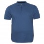 Чоловіча футболка polo великого розміру GRAND CHEFF. Колір синій. (fu01011518)