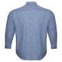 Чоловіча сорочка великих розмірів блакитного кольору BIRINDELLI (ru00635224)