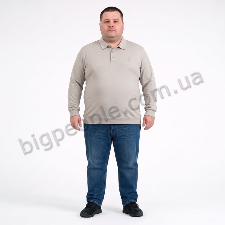 Поло тонкое бежевого цвета ANNEX (ba01148786)