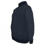 Темно-синя тепла кофта великого розміру TURHAN (ba00725882)