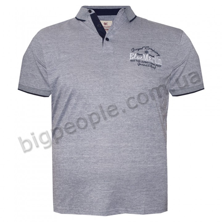 Чоловіча футболка polo великого розміру GRAND CHEFF (fu01248442)