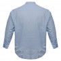 Блакитна чоловіча сорочка великих розмірів BIRINDELLI (ru00609443)