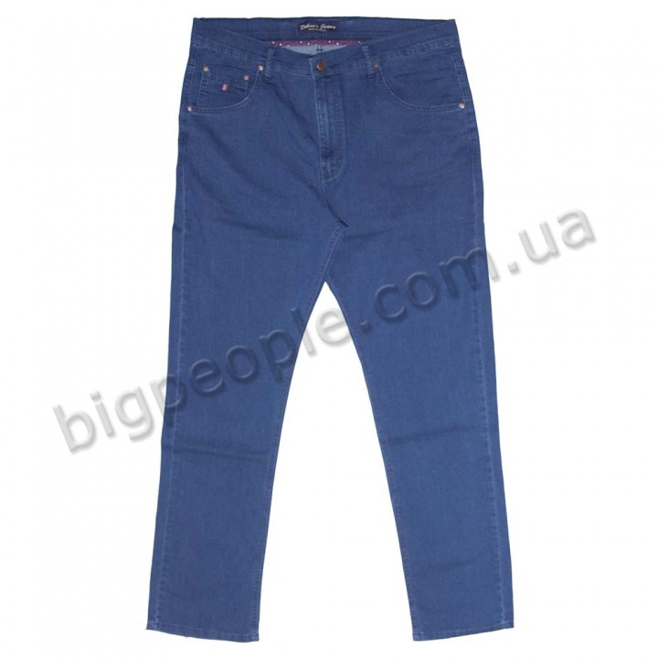 Чоловічі джинси DEKONS для великих людей. Колір синій. Сезон літо. (DZ00436902)