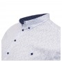Біла чоловіча стрейчева сорочка великих розмірів BIRINDELLI (ru00712123)