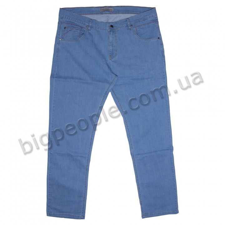 Чоловічі джинси DEKONS великих розмірів. Колір блакитний. Сезон літо. (DZ00415454)