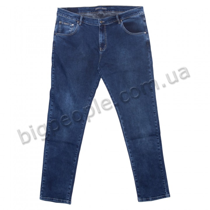 Чоловічі джинси DEKONS великих розмірів. Колір темно-синій. Сезон осінь-весна. (dz00367743)