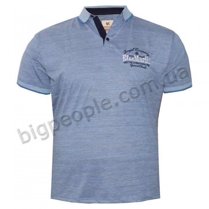 Чоловіча футболка polo великого розміру GRAND CHEFF (fu01251682)