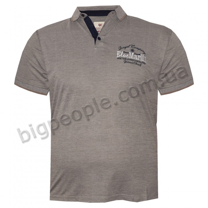 Чоловіча футболка polo великого розміру GRAND CHEFF (fu01250774)