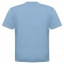 Футболка мужская POLO PEPE большого размера. Цвет голубой. Ворот полукруглый. (fu01521742)