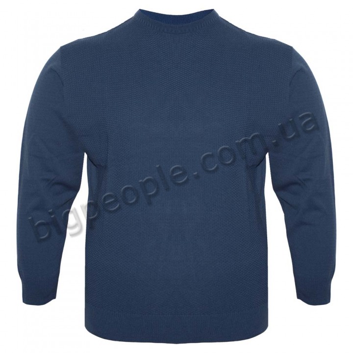 Синий свитер больших размеров TURHAN (ba00589023)