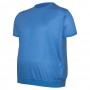 Мужская футболка ANNEX больших размеров. Цвет синий. Ворот полукруглый. (fu00697665)