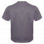 Чоловіча футболка BORCAN CLUB великих розмірів. Колір світло-бузковий. Низ виробу прямій. (fu00609441)