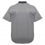 Серая хлопковая мужская рубашка больших размеров BIRINDELLI (ru05132006)