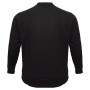 Черная футболка (тонкая толстовка) BORCAN CLUB (fu00956110)