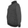 Чорна тепла кофта великого розміру TURHAN (ba00727003)