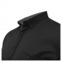 Чорна чоловіча класична сорочка великих розмірів CASTELLI (ru00716337)