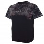 Футболка чоловіча ARMSTRONG великого розміру на манжеті внизу. Колір чорний. (fu01288553)