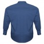 Синяя мужская рубашка больших размеров BIRINDELLI (ru00582887)