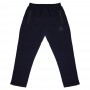 Тёплые спортивные штаны ДЕКОНС большого размера. Цвет тёмно-синий. Модель внизу прямые. (BR00093054)