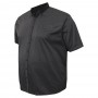 Черная в полоску хлопковая мужская рубашка больших размеров BIRINDELLI (ru05141132)