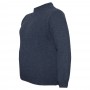 Темно-синій светр великих розмірів TURHAN (ba00631573)
