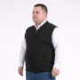 Мужской жилет TURHAN большого размера. Цвет черный. (ba01180648)