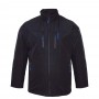 Куртка ветровка мужская DEKONS большого размера. Цвет черный. (ku00451062)