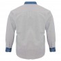 Бежевая мужская рубашка больших размеров BIRINDELLI (ru00560112)